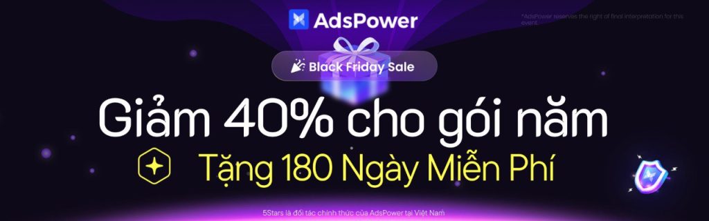 5StarsDigital đối tác chính thức Adspower